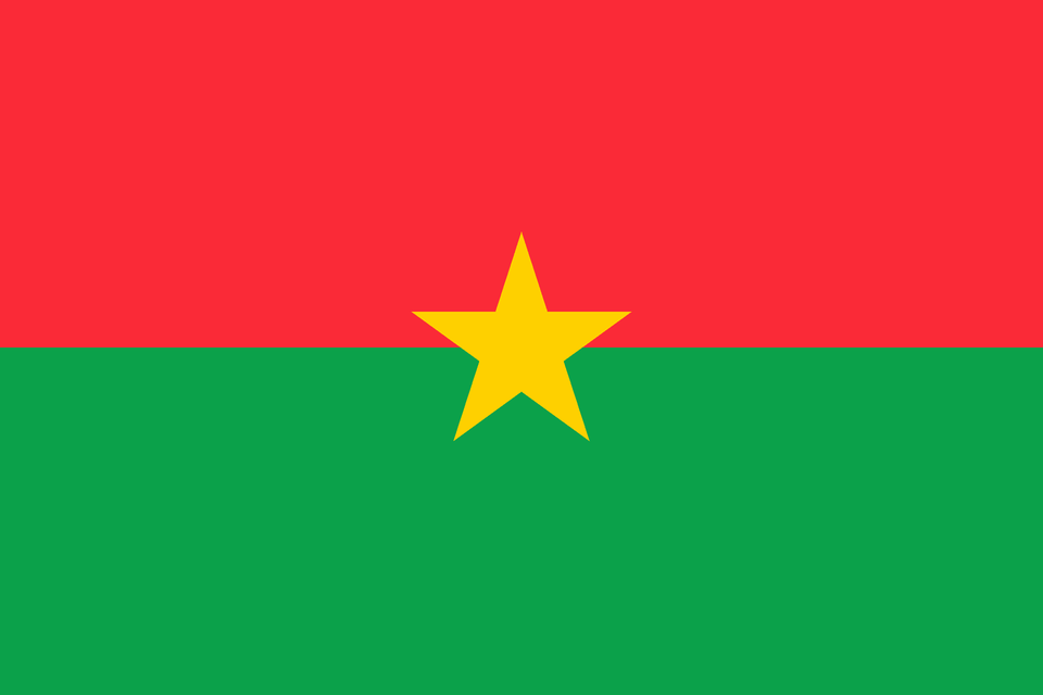 Flag Of Burkina Faso 2008 Summer Olympics Clipart, Star Symbol, Symbol Png