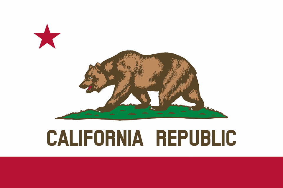 Flag Of California Clipart, Animal, Bear, Mammal, Wildlife Free Png