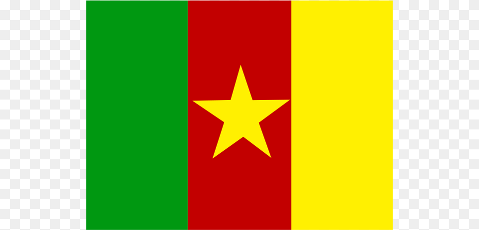 Flag Of Cameroon Logo Flag, Star Symbol, Symbol Free Transparent Png