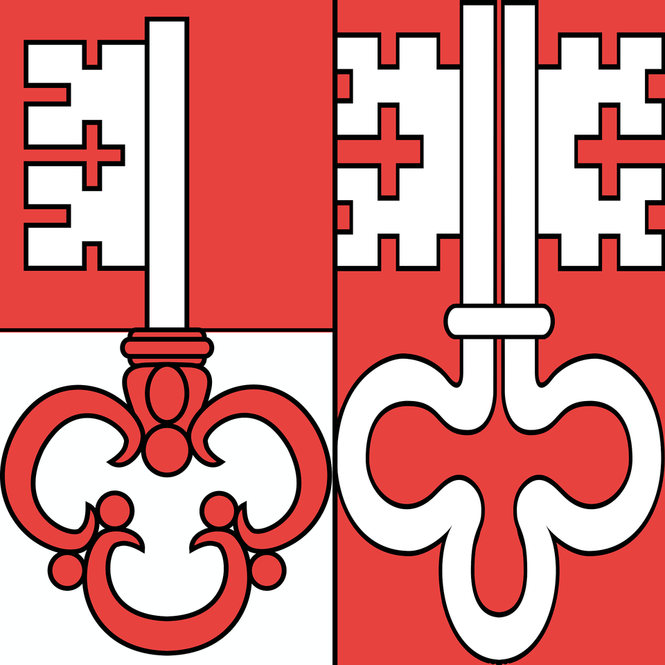 Flag Of Canton Of Unterwalden Clipart, Symbol Png Image