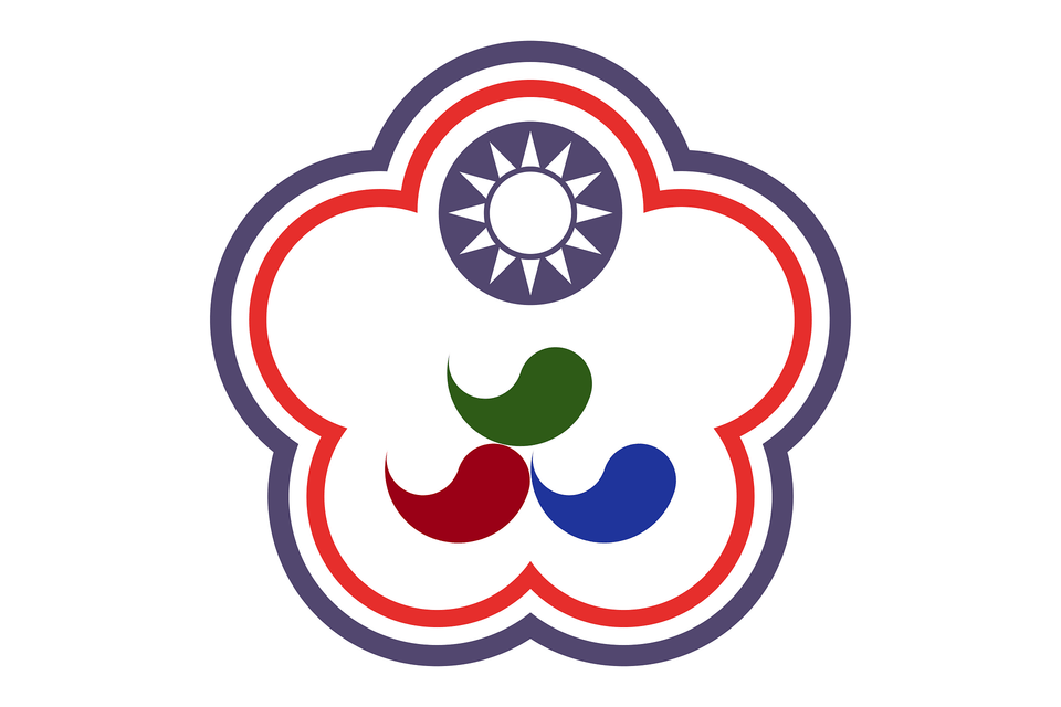 Flag Of Chinese Taipei 1996 Summer Paralympics Clipart, Logo, Dynamite, Weapon Free Png Download