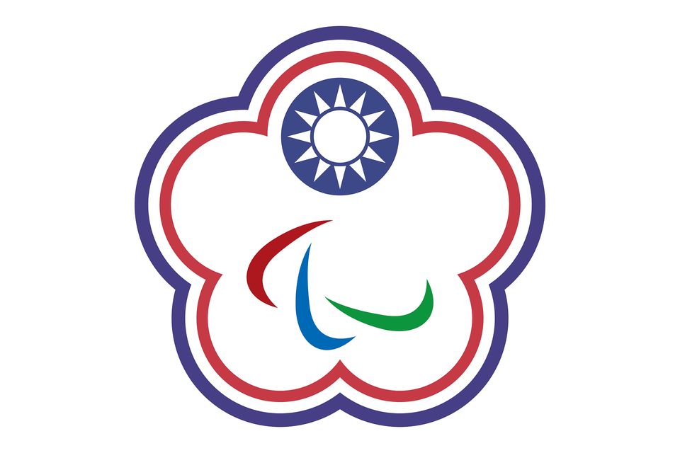 Flag Of Chinese Taipei 2016 Summer Paralympics Clipart, Logo, Dynamite, Weapon Png