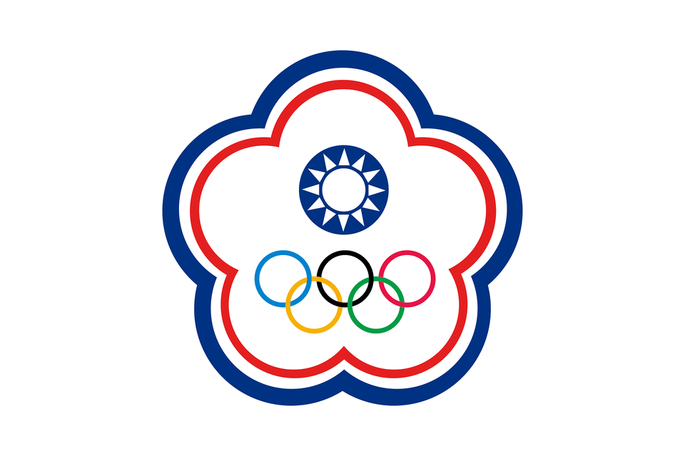 Flag Of Chinese Taipei For Olympic Games Clipart, Logo, Dynamite, Weapon Free Png