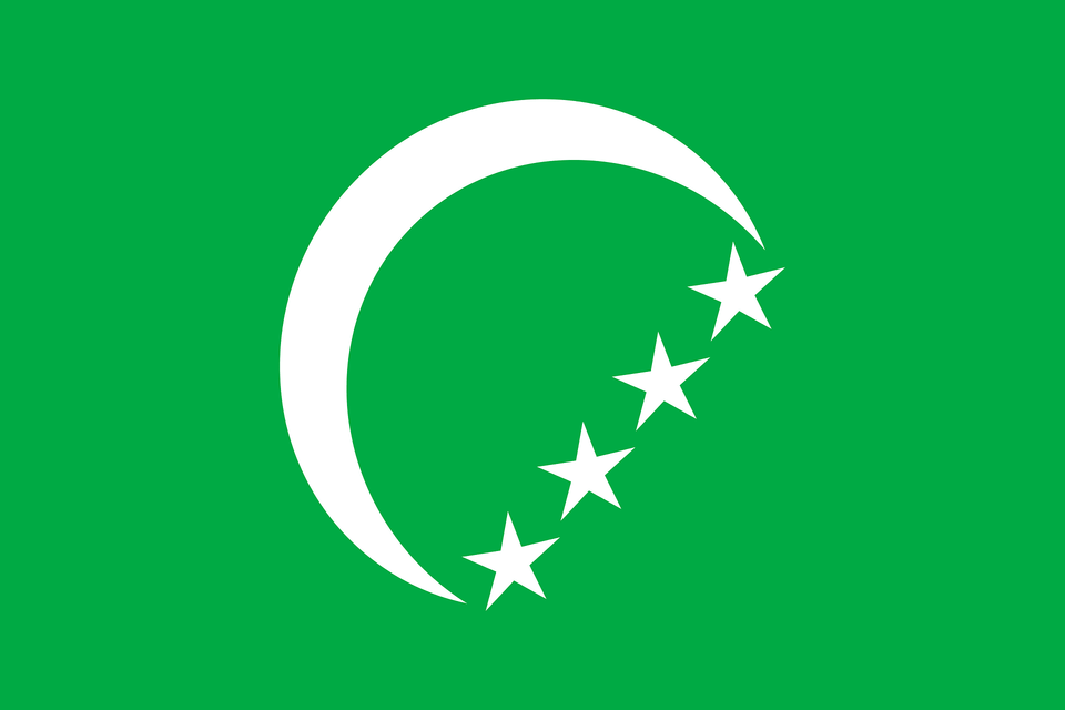 Flag Of Comoros 1978 Clipart, Nature, Night, Outdoors, Star Symbol Png