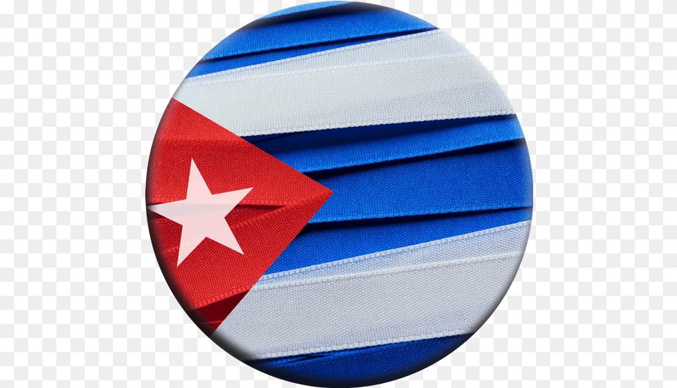 Flag Of Cuba Photos By Canva Circle, Badge, Logo, Symbol, Home Decor Free Png Download