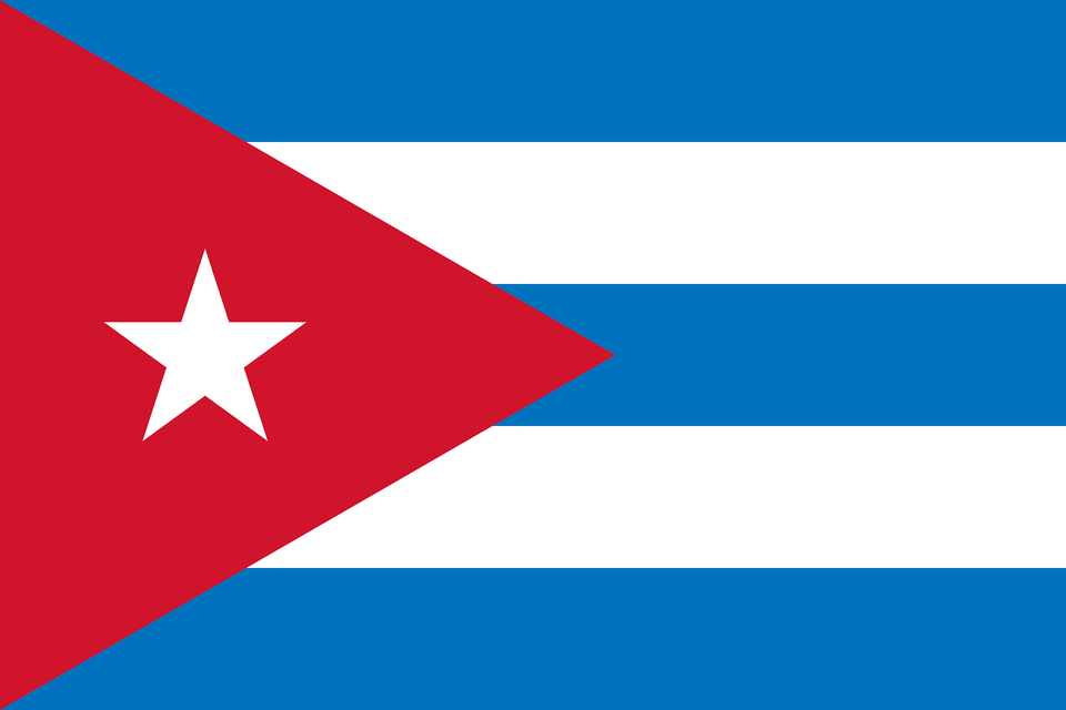 Flag Of Cuba Sky Blue 3 2 Clipart, Star Symbol, Symbol Png Image