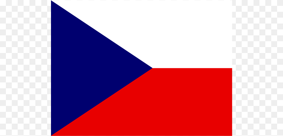 Flag Of Czech Republic Logo Flag, Triangle Free Png