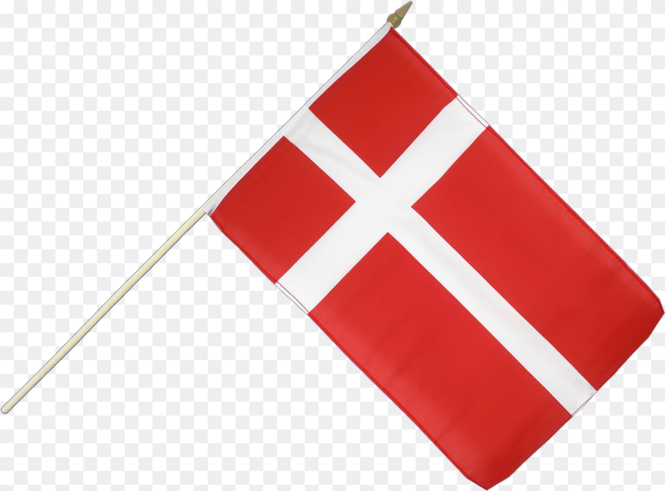Flag Of Denmark Danish Fahne National Flag Honduras Flag On Stick, Denmark Flag Png Image