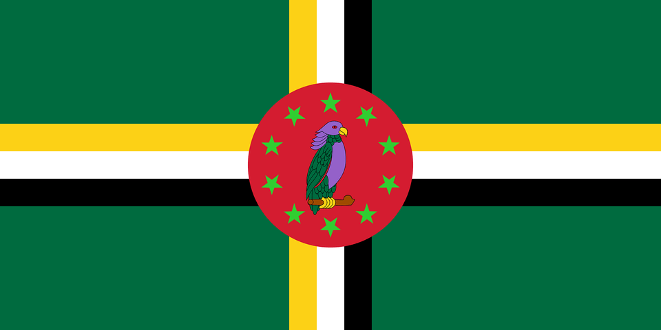 Flag Of Dominica Clipart, Animal, Bird Free Png Download