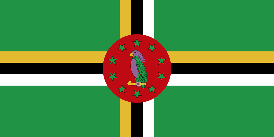 Flag Of Dominica 2000 Summer Olympics Clipart, Animal, Bird Png