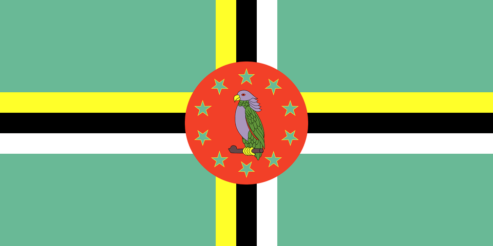Flag Of Dominica 2004 Summer Olympics Clipart, Animal, Bird Png