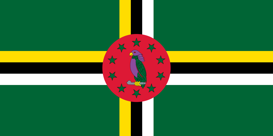 Flag Of Dominica 2014 Winter Olympics Clipart, Animal, Bird Png Image