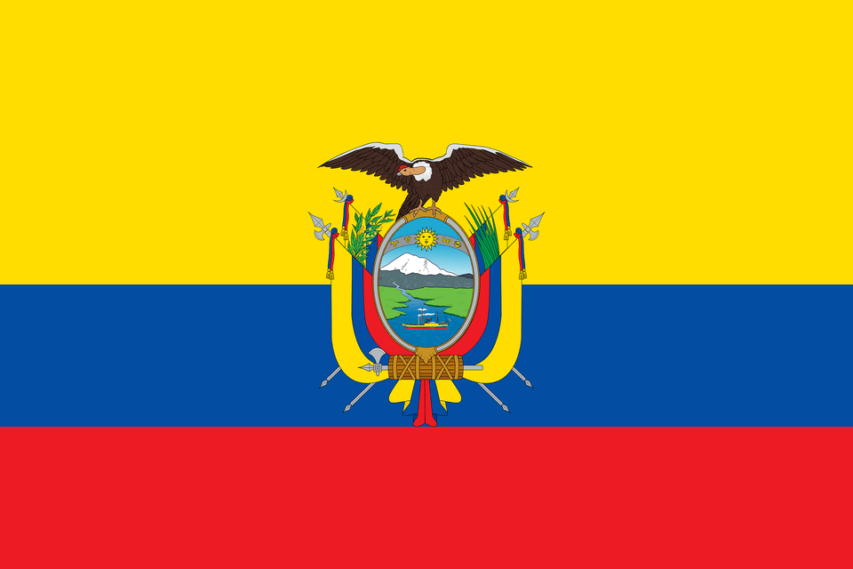 Flag Of Ecuador Clipart, Animal, Bird, Logo, People Png Image