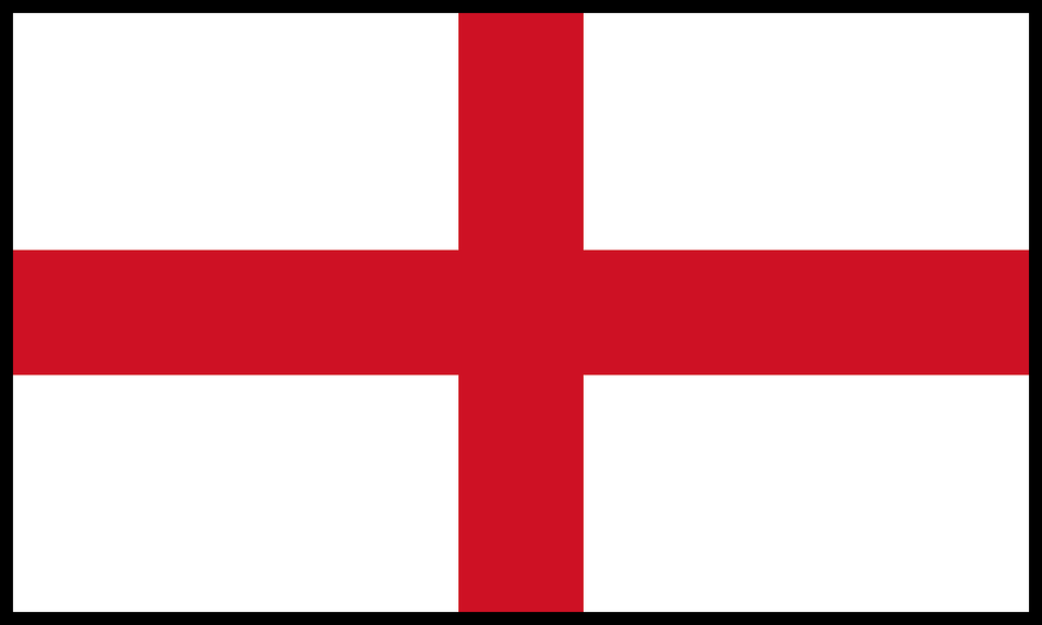 Flag Of England Bordered Clipart, Logo, Symbol, First Aid, Red Cross Free Transparent Png