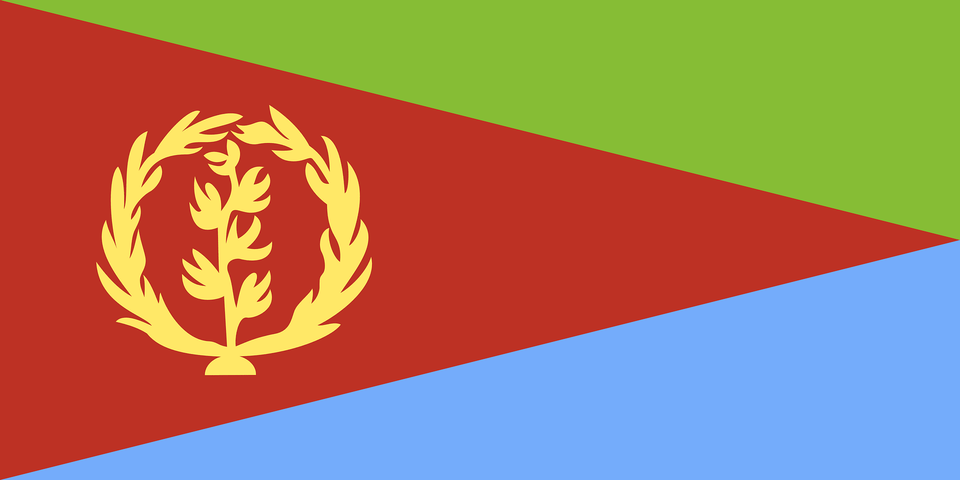 Flag Of Eritrea 2004 Summer Olympics Clipart, Flower, Plant, Rose, Emblem Free Transparent Png