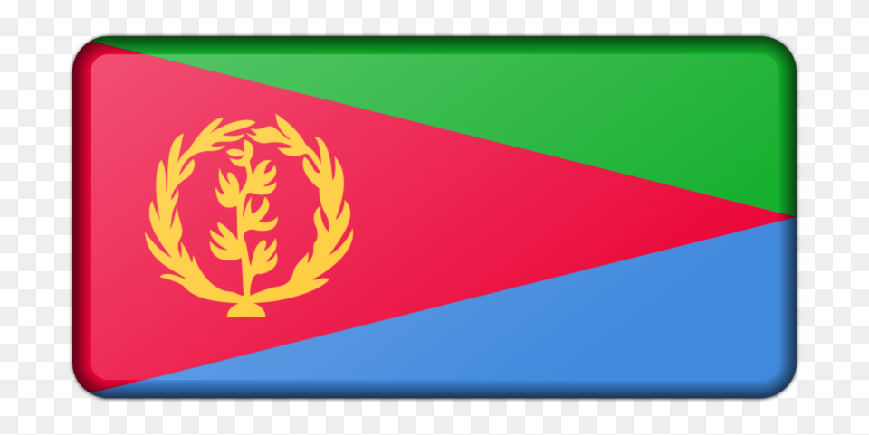 Flag Of Eritrea National Flag Flag Of Ethiopia, Emblem, Symbol Free Png Download