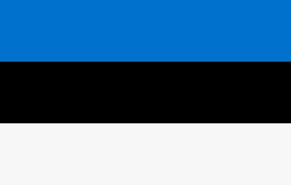 Flag Of Estonia Clipart Free Transparent Png