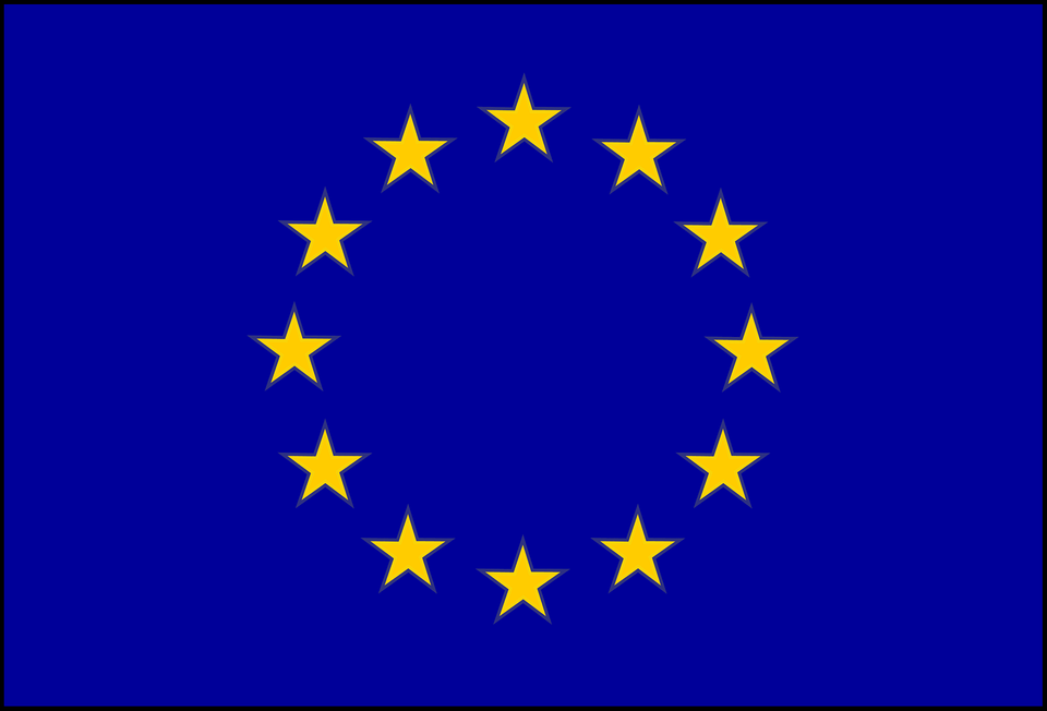 Flag Of European Union Clipart, Nature, Night, Outdoors, Symbol Free Png