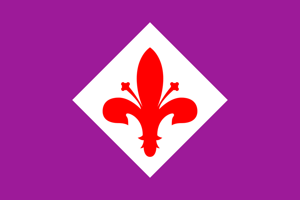 Flag Of Fiorentina Clipart, Symbol Free Transparent Png