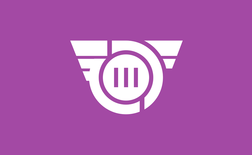 Flag Of Former Shibukawa Gunma Clipart, Logo, Purple Free Transparent Png