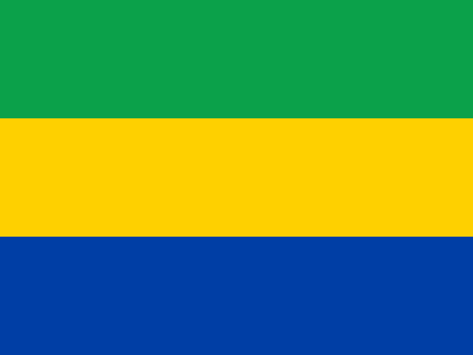 Flag Of Gabon 2008 Summer Olympics Clipart Free Png Download