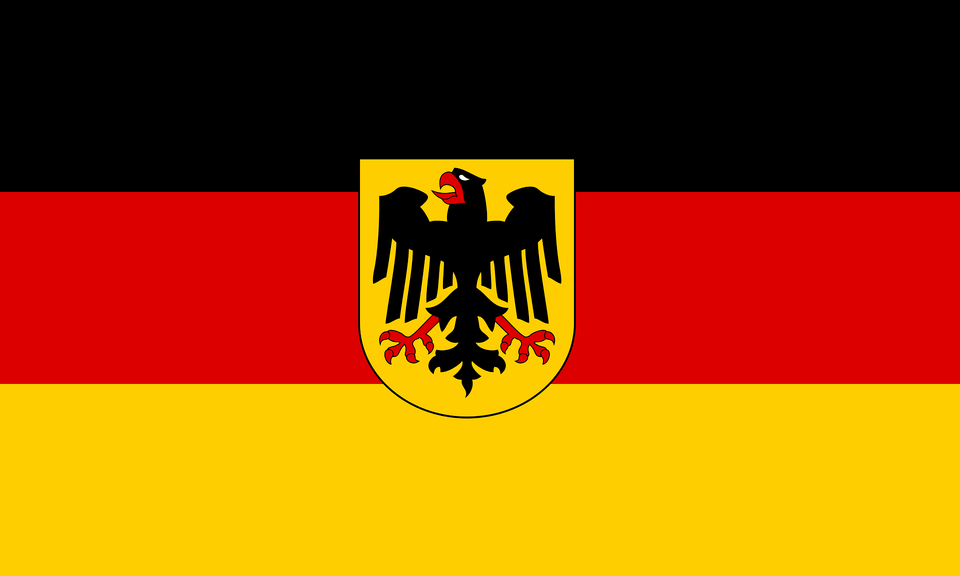 Flag Of Germany State Clipart, Logo, Emblem, Symbol, Animal Png Image