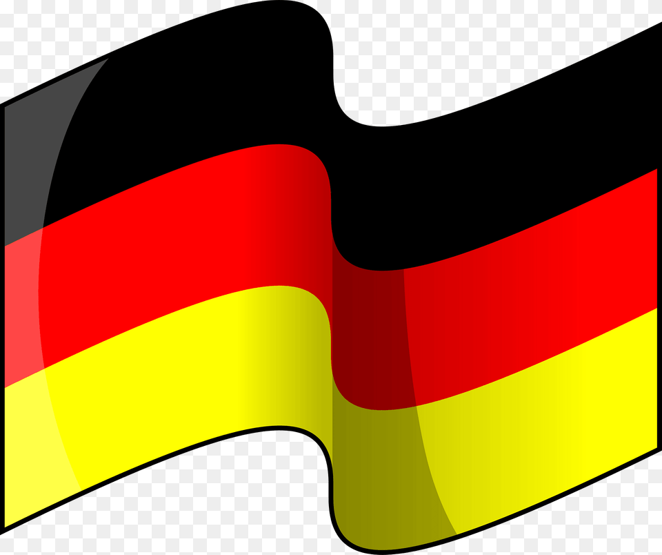 Flag Of Germany Waving Clipart, Germany Flag Png Image