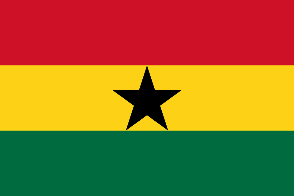 Flag Of Ghana Clipart, Star Symbol, Symbol Free Transparent Png