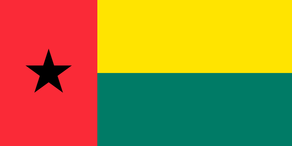 Flag Of Guinea Bissau 2008 Summer Olympics Clipart, Star Symbol, Symbol Png