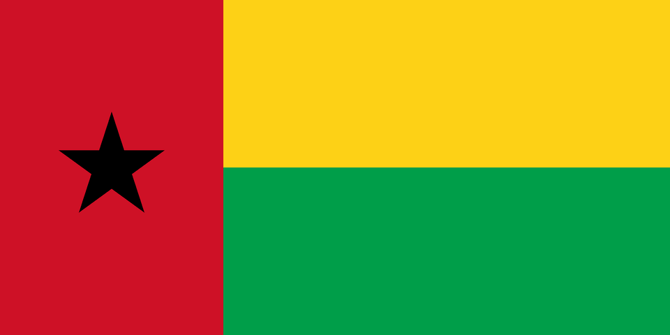 Flag Of Guinea Bissau Clipart, Star Symbol, Symbol Png