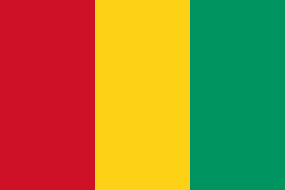 Flag Of Guinea Clipart Png Image