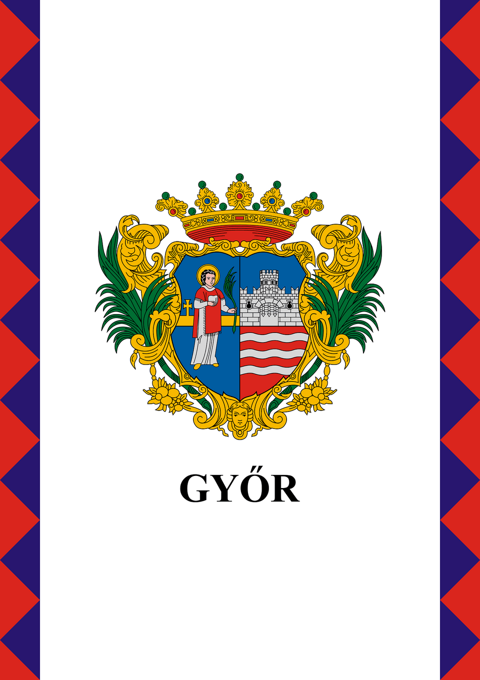 Flag Of Gyr Vertical Clipart, Emblem, Symbol, Logo, Person Png
