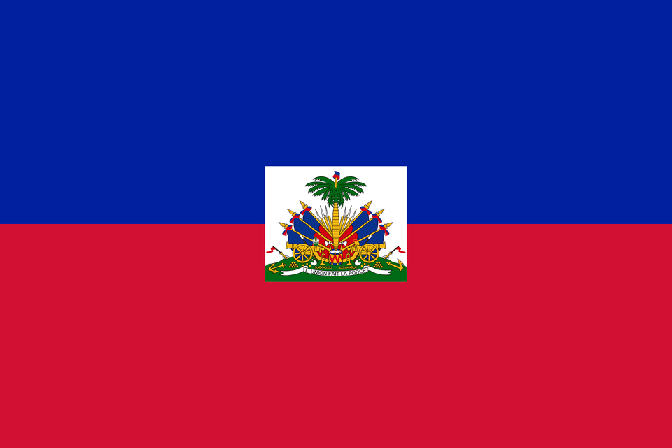 Flag Of Haiti 3 2 Clipart Free Transparent Png