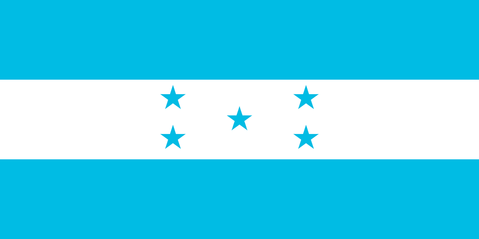 Flag Of Honduras Used By The Unah Clipart, Nature, Outdoors, Symbol, Star Symbol Free Png Download