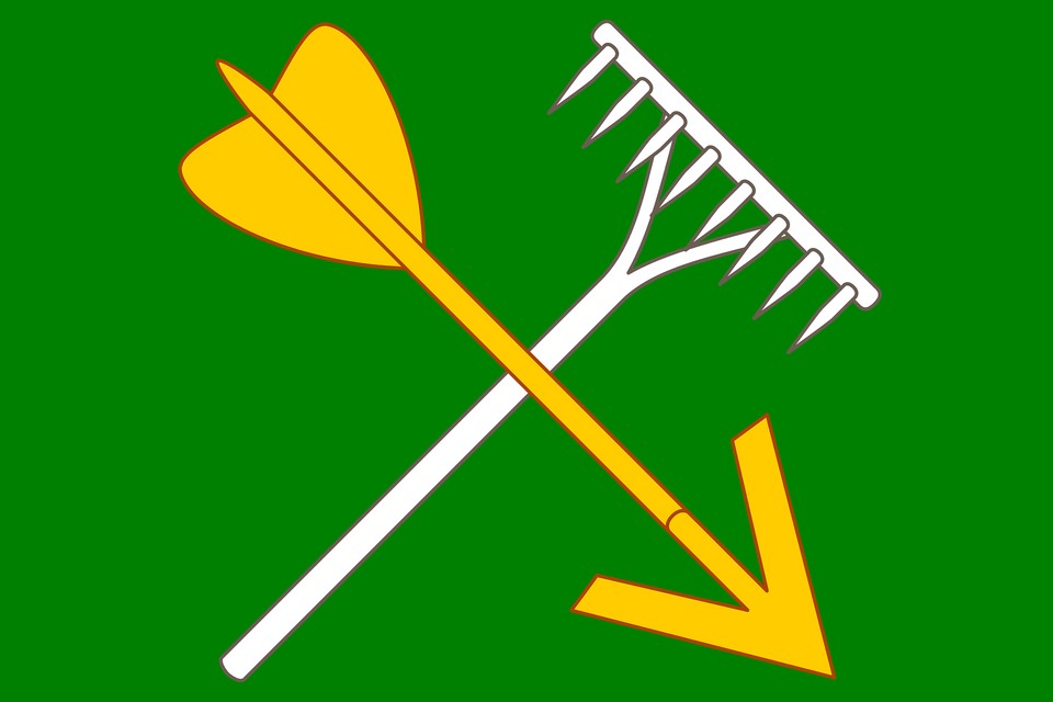 Flag Of Hruovany U Brna Clipart, Weapon, Arrow Png