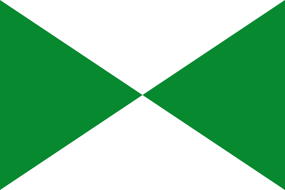 Flag Of Huecas Spain Clipart, Green, Triangle Png Image