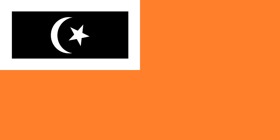 Flag Of Hulu Terengganu Terengganu Clipart, Logo, Symbol, Star Symbol Png Image