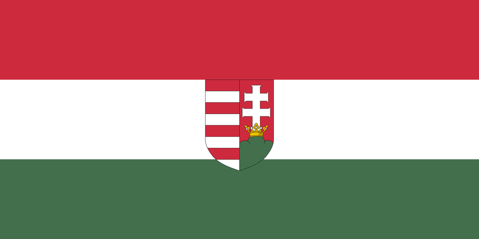 Flag Of Hungary 1918 1919 1946 1949 Alternative Clipart, Armor, First Aid, Shield Free Png
