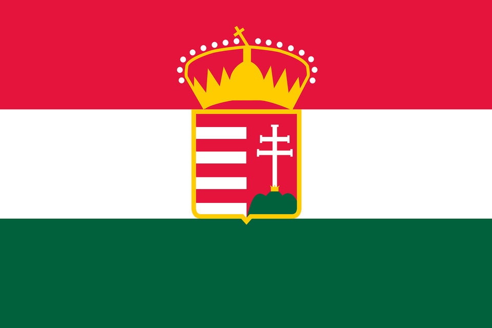 Flag Of Hungary Small Arms 1869 1918 Clipart, Logo Free Png