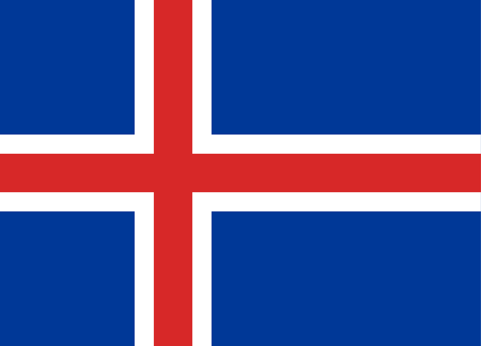 Flag Of Iceland Clipart Free Transparent Png