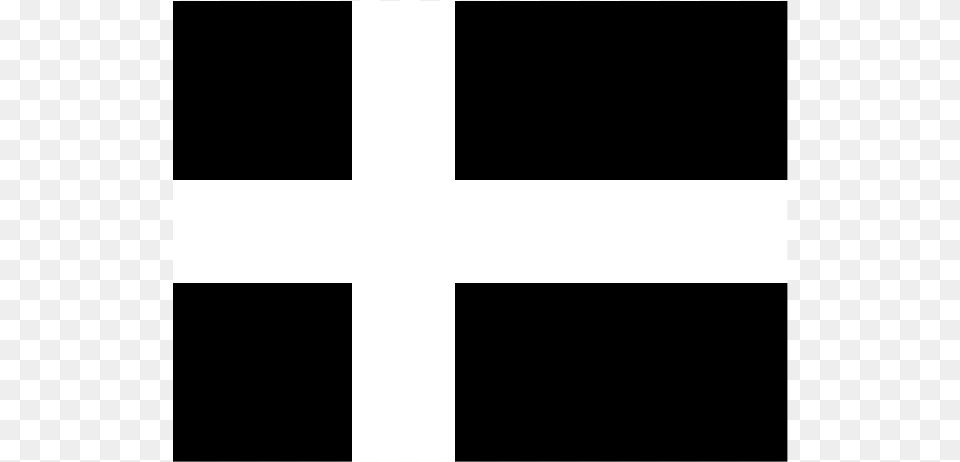 Flag Of Iceland Logo Black And White Symmetry, Cross, Symbol Png