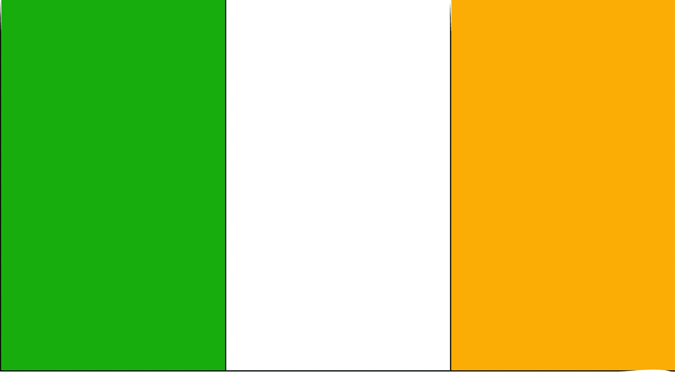Flag Of Ireland Clipart Free Png