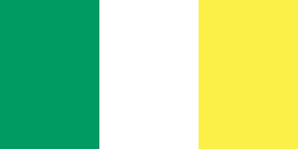 Flag Of Ireland Gold Clipart Free Png Download
