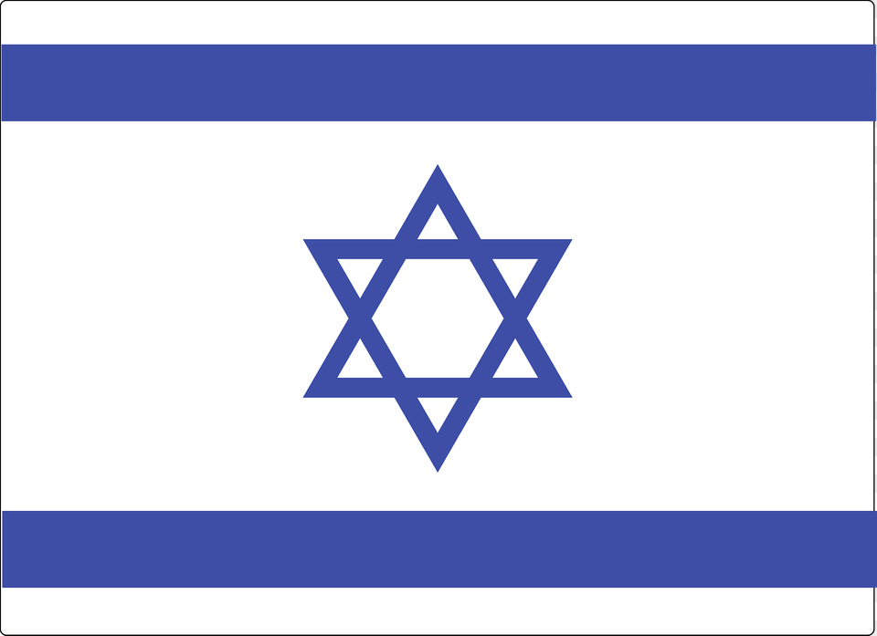 Flag Of Israel Clipart, Star Symbol, Symbol Free Transparent Png