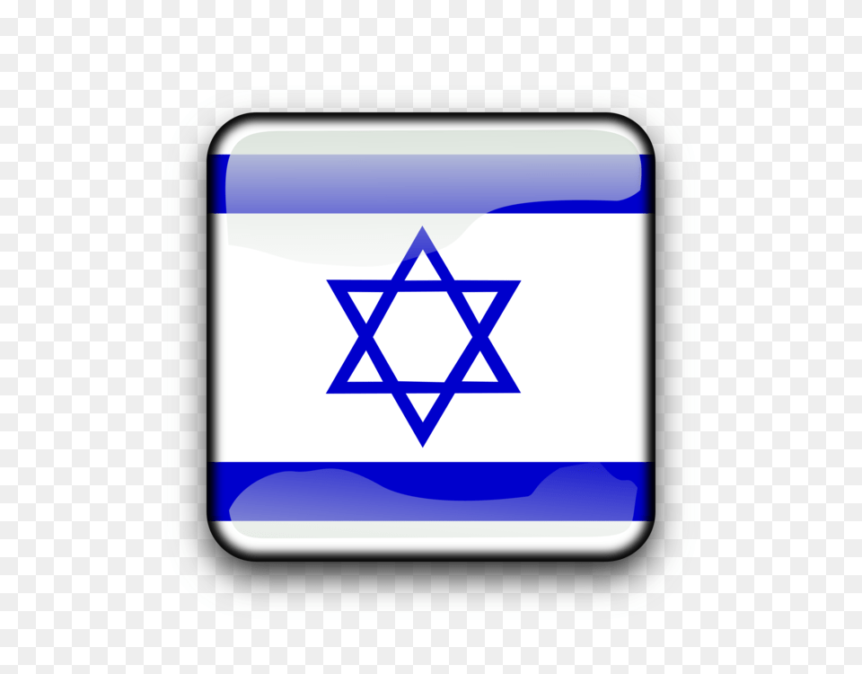 Flag Of Israel The Star Of David Rabbi, Star Symbol, Symbol, Electronics, Mobile Phone Png Image