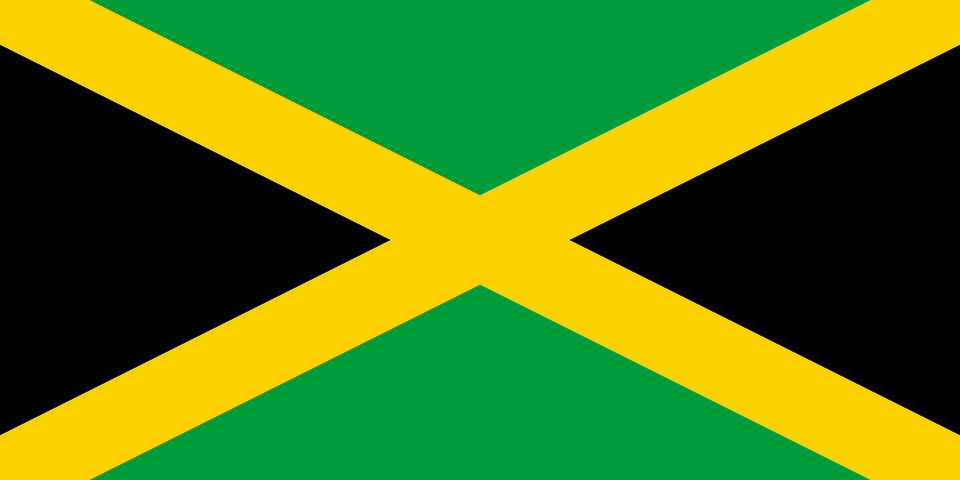 Flag Of Jamaica Clipart Png