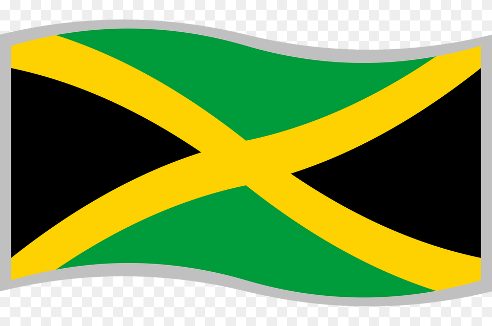 Flag Of Jamaica Clipart, Animal, Fish, Sea Life, Shark Png