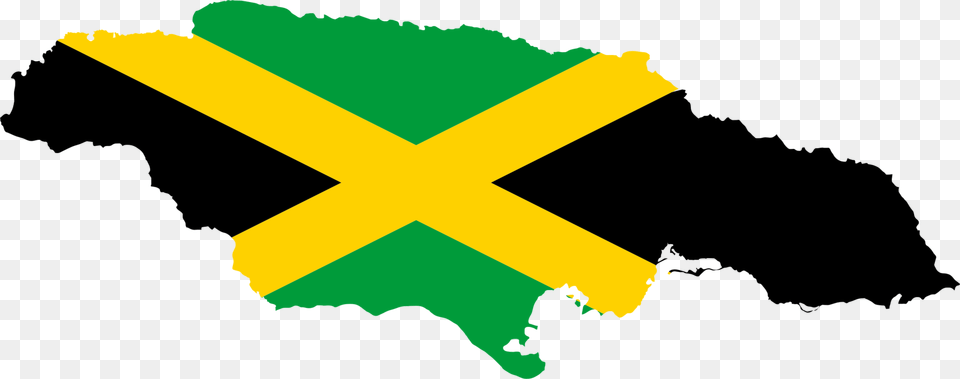 Flag Of Jamaica Map National Flag, Symbol Png