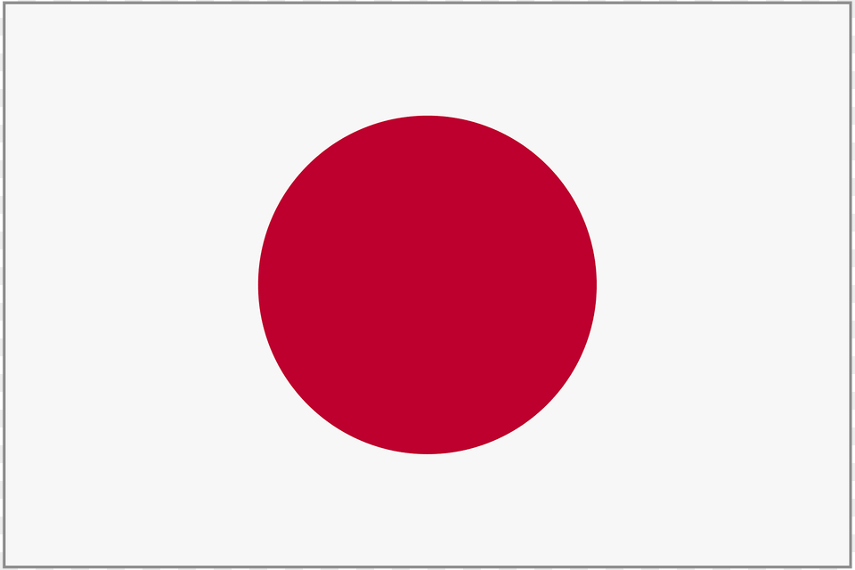 Flag Of Japan Clipart, Oval, Sphere, Astronomy, Moon Free Png Download