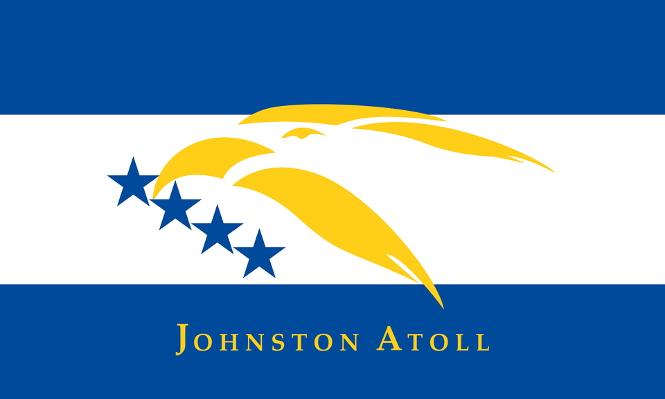 Flag Of Johnston Atoll Local Clipart, Symbol, Logo, Star Symbol, Animal Free Png Download